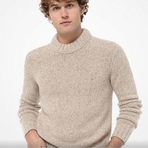 NWT Michael Kors Italian Yarn Wool Crew Neck Sweater - Luxurious and Cozy